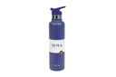 Moya "Black Sea"  700ml Insulated Sustainable Water Bottle Navy Spout Lid