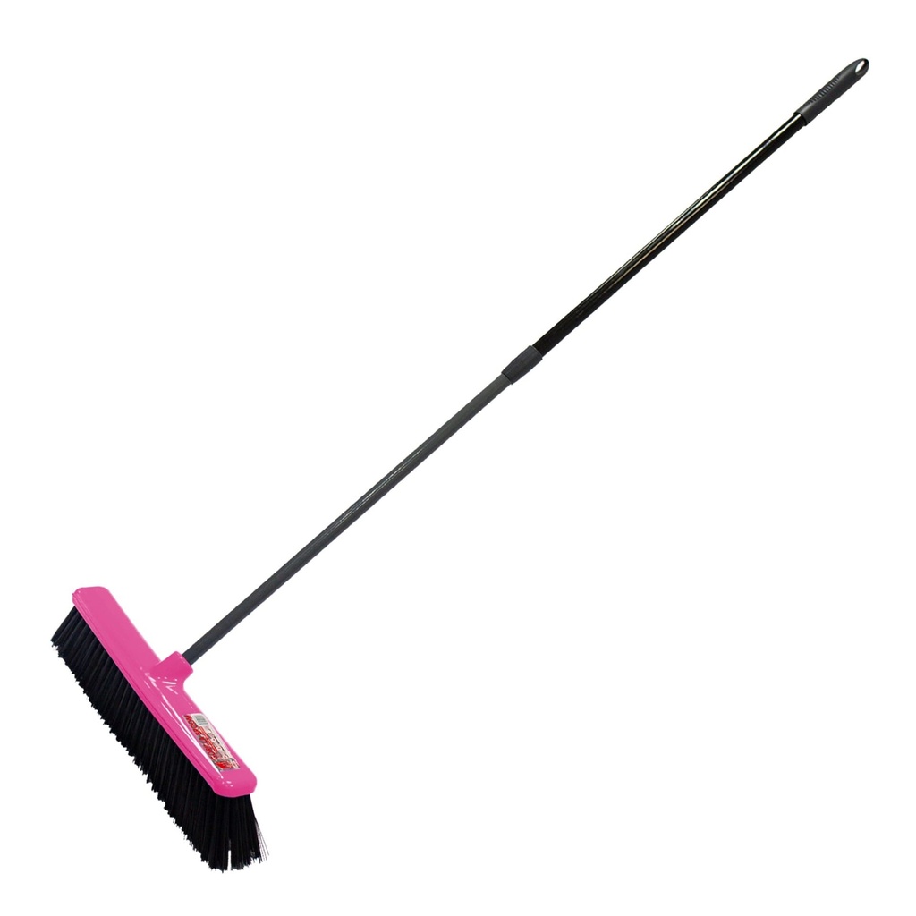 Red  Gorilla - Telescopic Gorilla Brooms - TELESCOPIC HANDLE & 50CM HEAD PINK