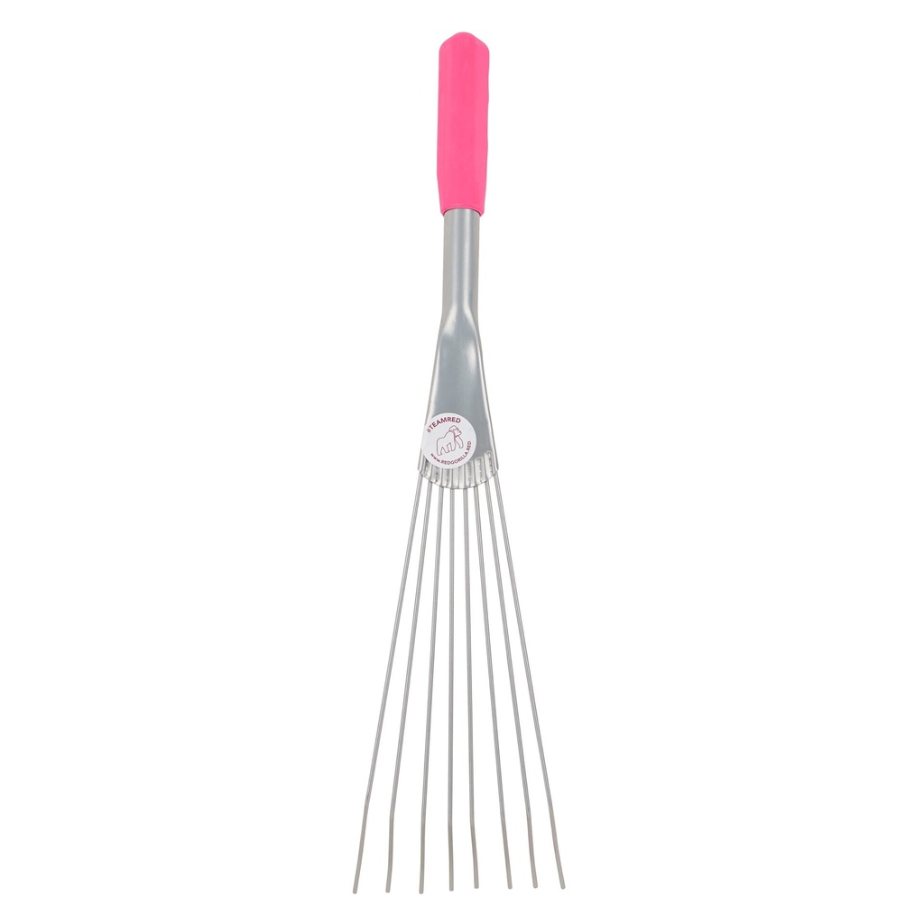 Red  Gorilla - Short Metal Rake - Pink (Big Tidee Rake Only)