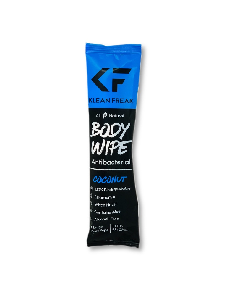 700 Paddle - Body Wipes - Single Sachet - Coconut