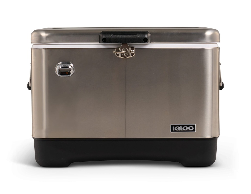 IGLOO - Legacy 54 Qt Cooler - Stainless Steel 