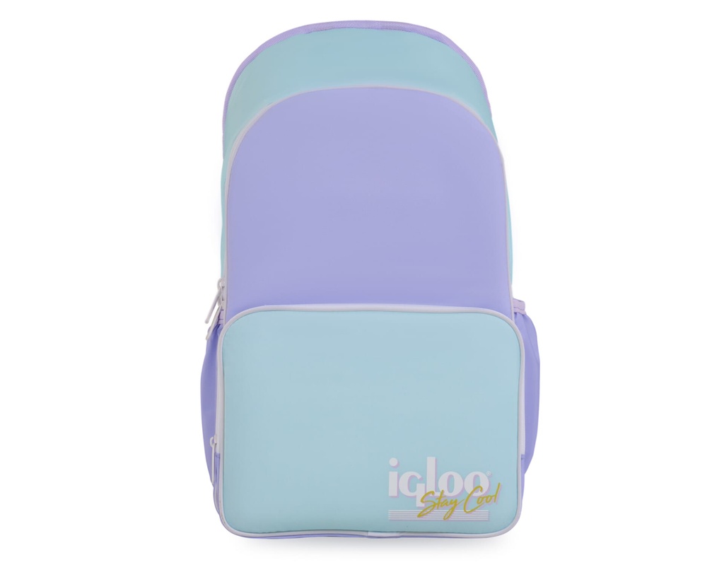 IGLOO - Retro Duffel Bag Cooler - Lilac