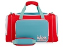 IGLOO - Retro Duffel 24 - Coral Red , Lake Blue  