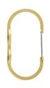 BareBones - Wiregate Carabiner Large - Gold