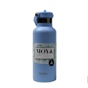 Moya "Starfish" 500ml Insulated Sustainable Water Bottle Powder Blue