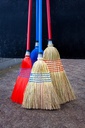 Red  Gorilla - Corn Brooms - Standard (NEW 120CM HANDLE BLUE)  