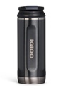 IGLOO-16 Oz Stainless Steel Flip ‘n’ Sip Tumbler - Carbonite 