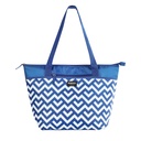 IGLOO-30 Can Essential Tote Cooler Bag  - Blue Trellis