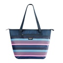 IGLOO-30 Can Essential Tote Opp Cooler Bag - Navy Stripe