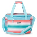 IGLOO-30 Can Square Lunch Bag Cooler - Seabreeze  - Blue Gradient 