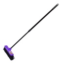 Red  Gorilla - Telescopic Gorilla Brooms - TELESCOPIC HANDLE & 30CM HEAD PURPLE