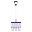 Red Gorilla - Riddler Short D-Handle - Riddler Shaving Fork Short D-Handle PURPLE